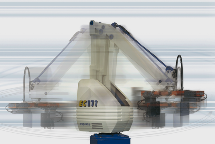 EC-171 energy efficient robotic palletizer
